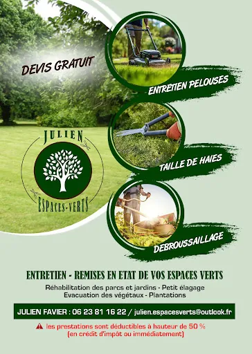 Julien Espaces Verts à Unieux